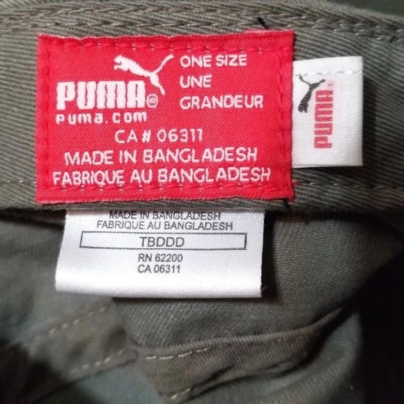 Puma Baseball Cap Hat Cotton Adjustable Curved Bil - Picture 5 of 5